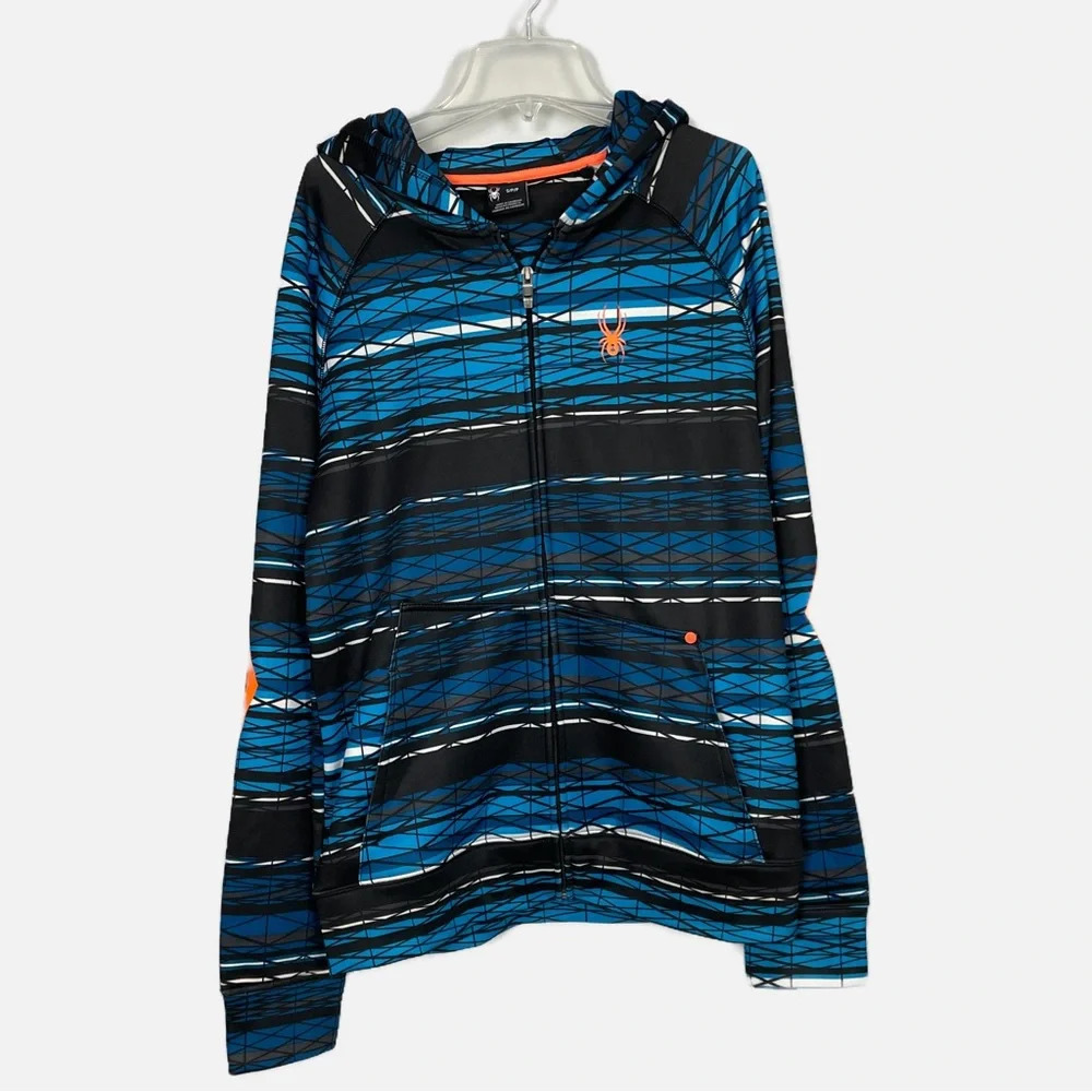 Spyder Men’s‎ Jacket Hoodie Small Multi Coloured